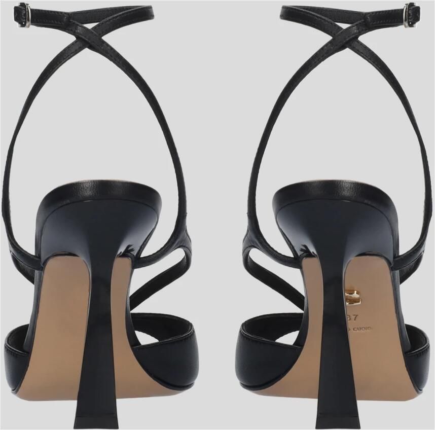 Lola Cruz Streep Heel Sandals 95