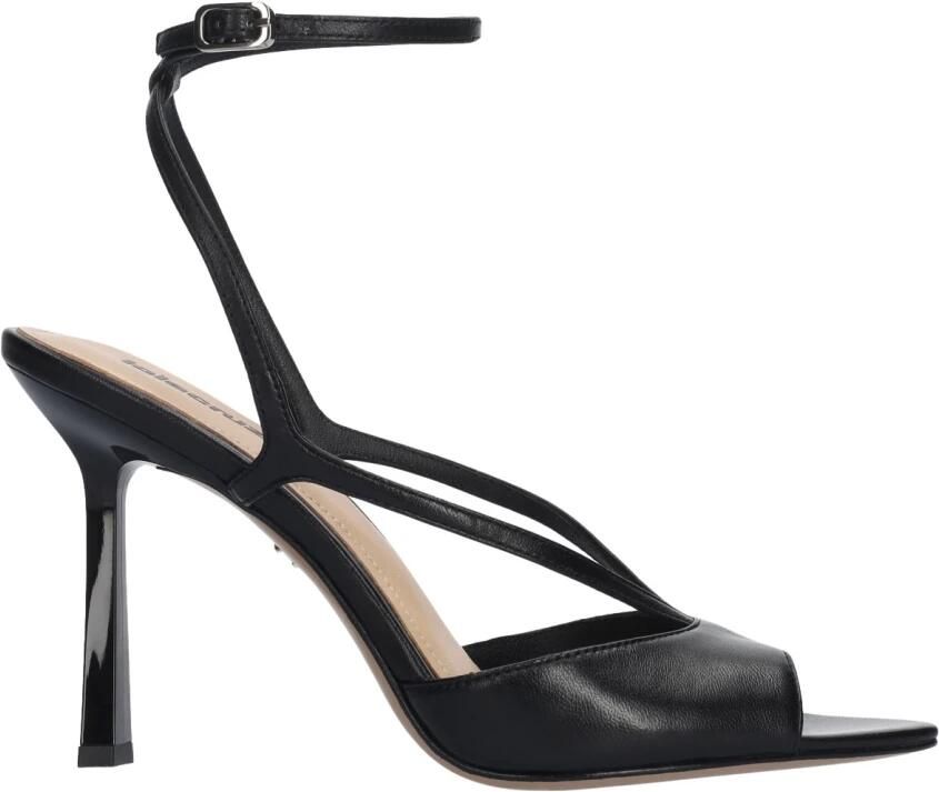 Lola Cruz Streep Heel Sandals 95