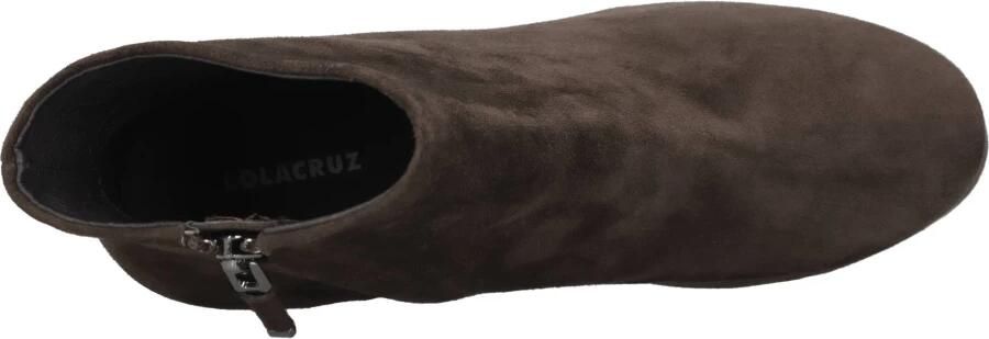 Lola Cruz Suède Enkellaarsjes