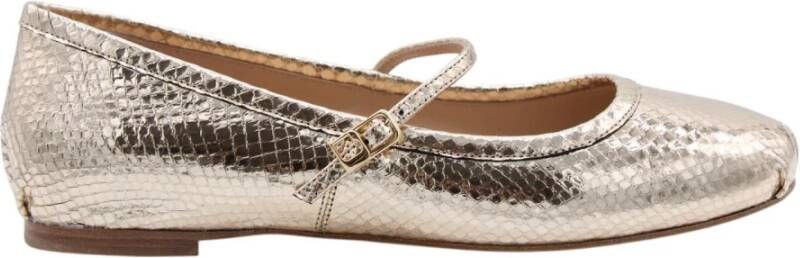 Lola Cruz Oranje Ballerina Schoenen voor Vrouwen