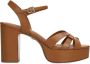 Lola Cruz Platformsandalen met blokhak - Thumbnail 1