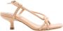 Lola Cruz Statement Hoge Hak Sandalen Roze Dames - Thumbnail 2
