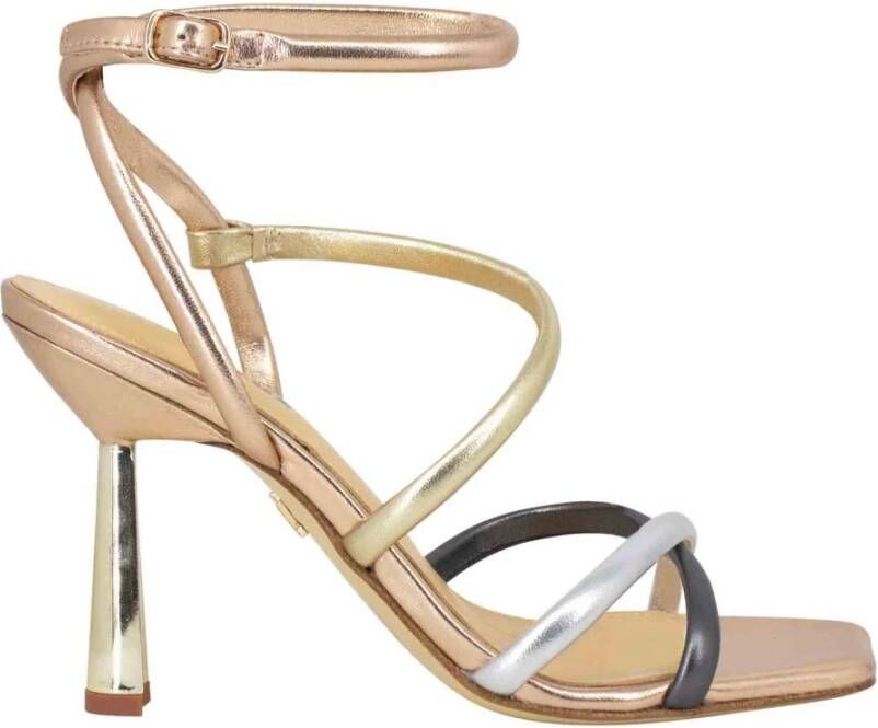 Lola Cruz Statement Hoge Hak Sandalen Roze Dames - Foto 3