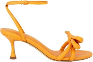 Lola Cruz Sandalen met hoge hakken Oranje Dames