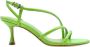 Lola Cruz Hoge hak sandalen Bertha Stijlvol en van hoge kwaliteit Groen Dames - Thumbnail 2