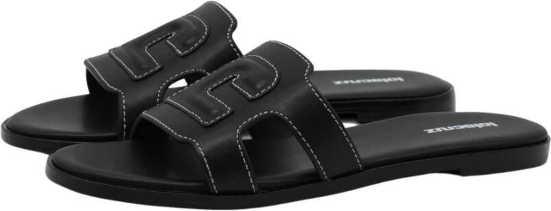 Lola Cruz Sliders Black Dames