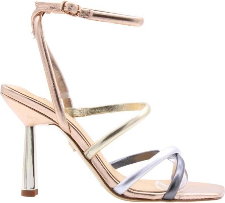 Lola Cruz Statement Hoge Hak Sandalen Roze Dames - Foto 4