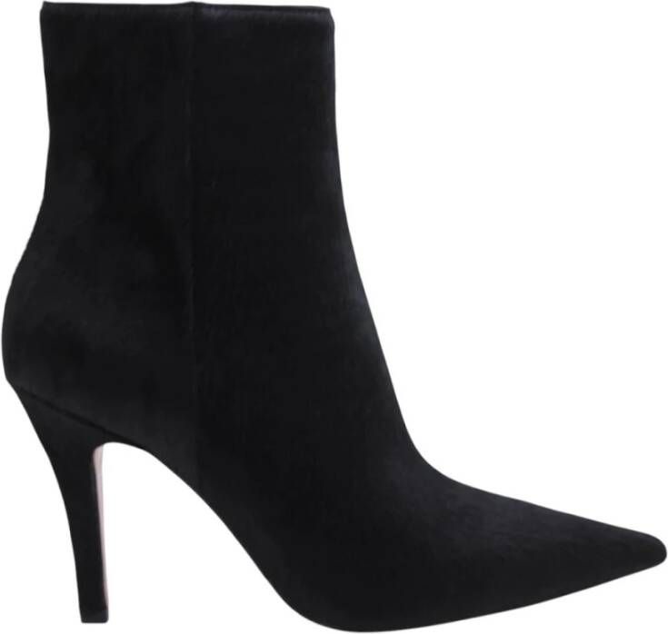 LOLA CRUZ Enkellaarsjes Dames 008t14bk Leer Zwart