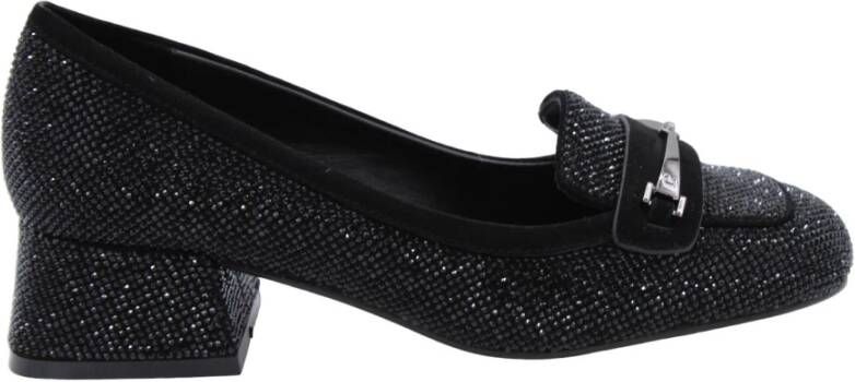 Lola Cruz Stijlvolle Vinter Pumps voor Vrouwen Black Dames