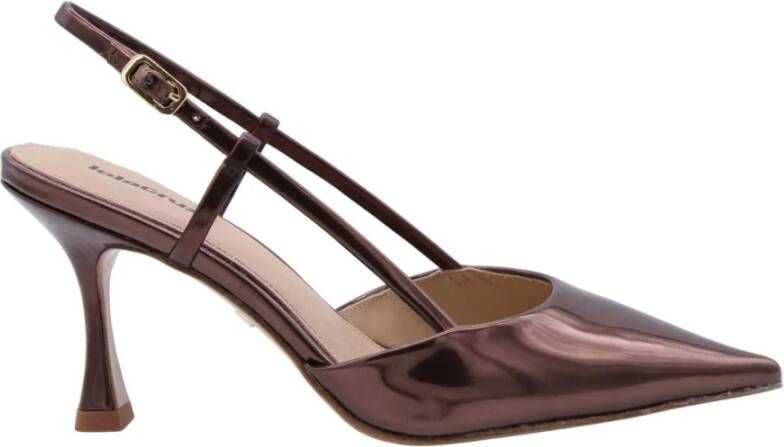 Lola Cruz Zand Slingback Sandalen