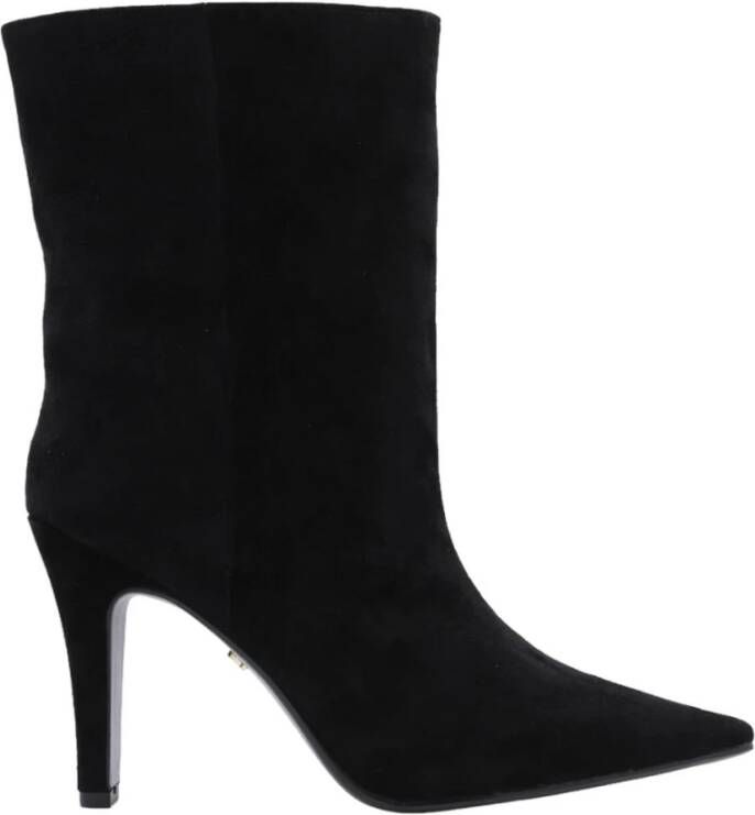 LOLA CRUZ Enkellaarsjes Dames 008t14bk Maat: 35 Materiaal: Leer Kleur: Zwart - Foto 10