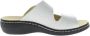 Longo Dames Leren Sleehak Sandalen - Thumbnail 1