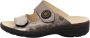 Longo Dames Leren Sleehak Sandalen - Thumbnail 1