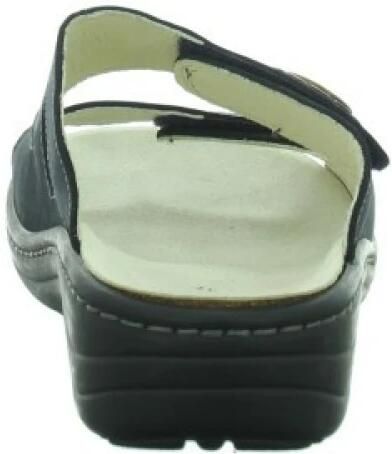 Longo Leren Dames Slippers
