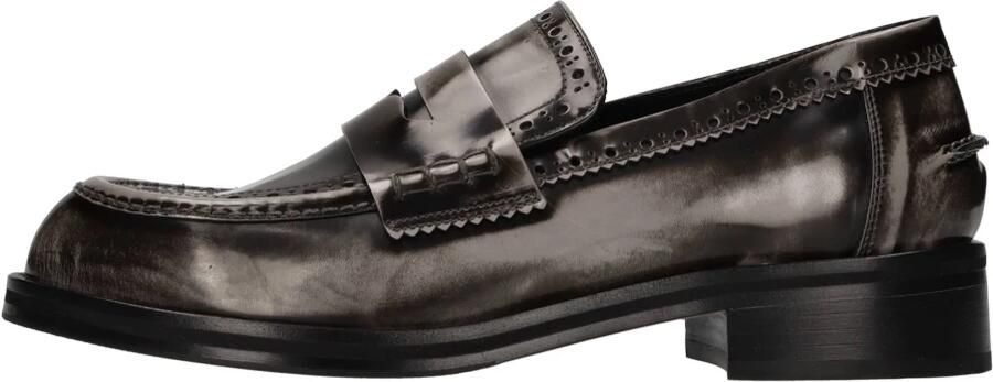 LORENA PAGGI Leren Loafers