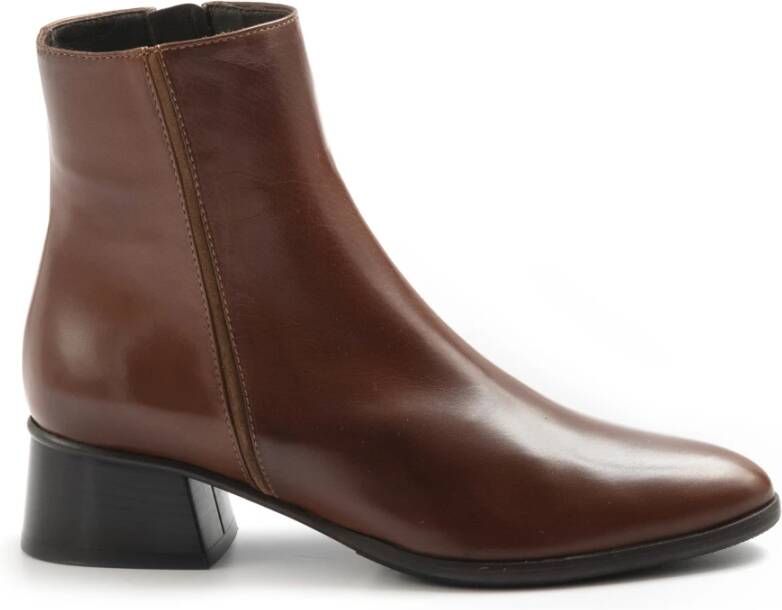Lorenzo Masiero Ankle Boots Bruin Dames
