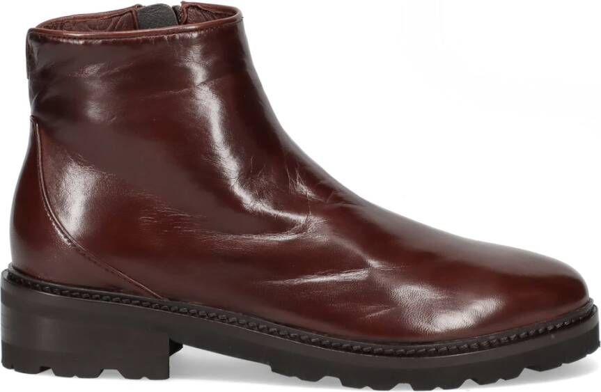 Lorenzo Masiero Ankle Boots Bruin Dames