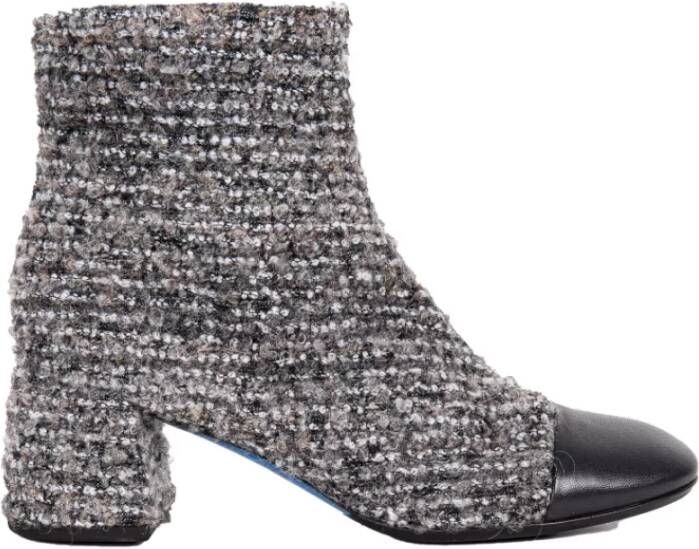 Loriblu Grijze Boucle Enkellaarzen Gray Dames