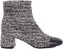 Loriblu Grijze Boucle Enkellaarzen Gray Dames - Thumbnail 1