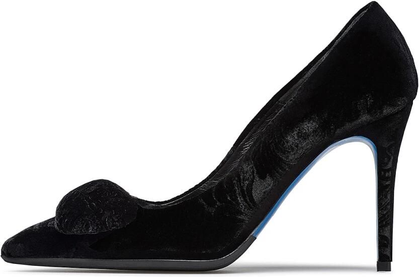 Loriblu Damast Fluweel Pumps