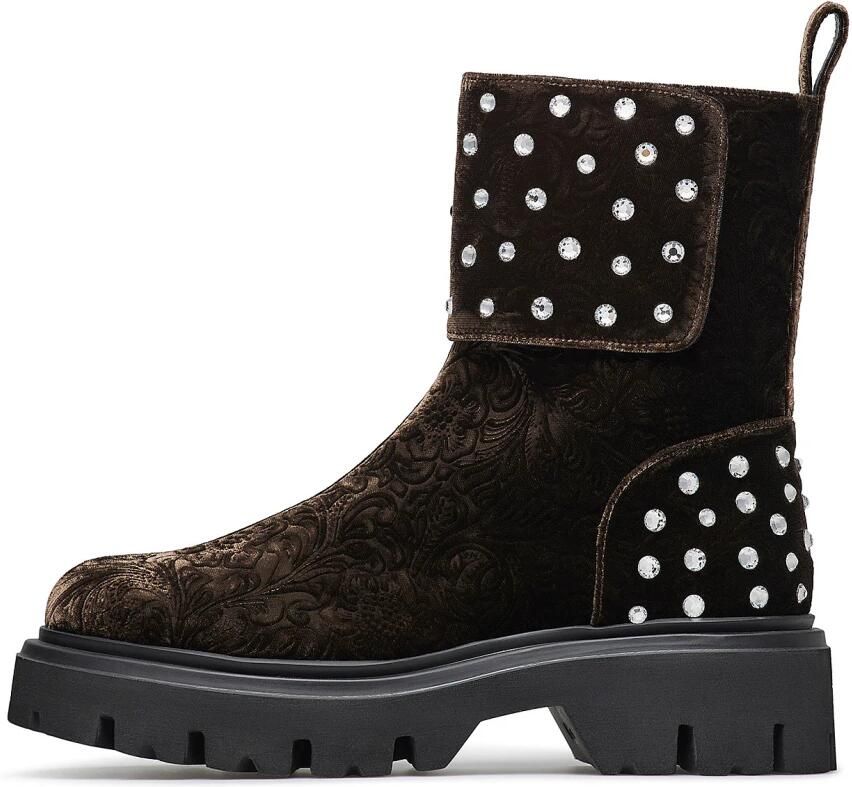 Loriblu Enkelboots met kristallen