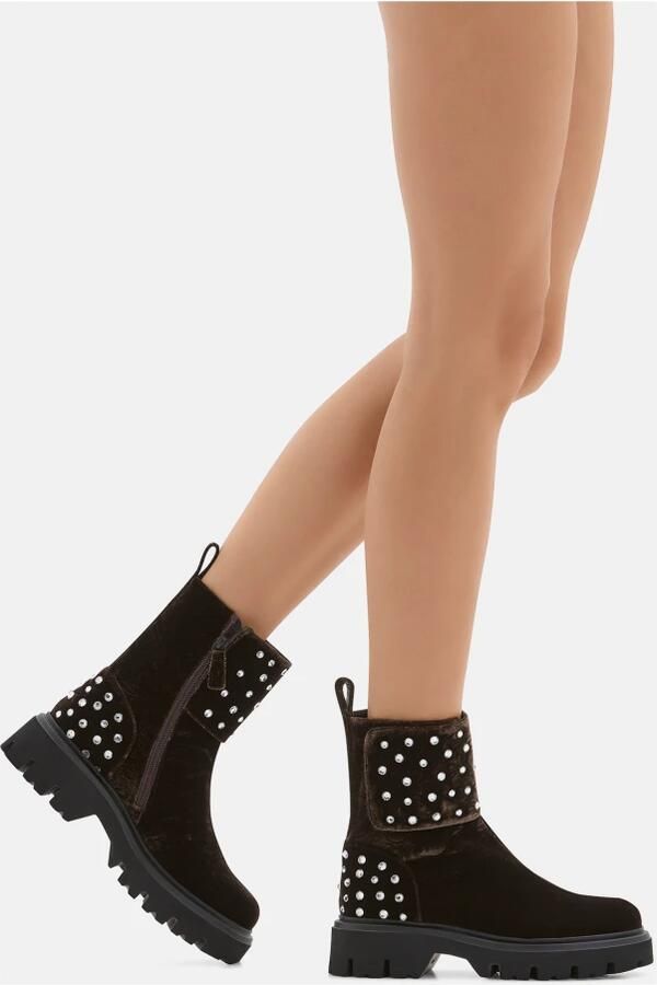 Loriblu Enkelboots met kristallen - Foto 2