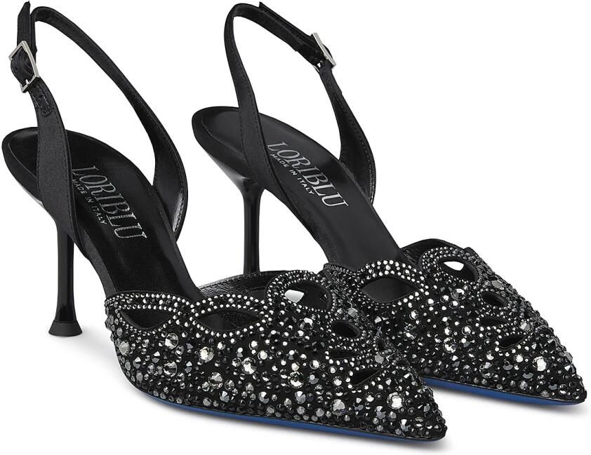 Loriblu Jewel Suede Slingbacks - Foto 3