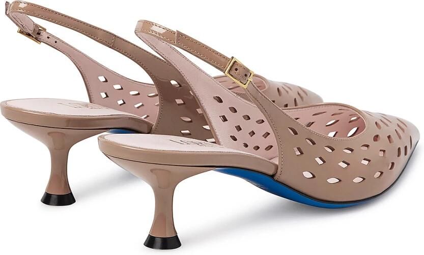 Loriblu Slingback in poederlak met geometrische motieven - Foto 5