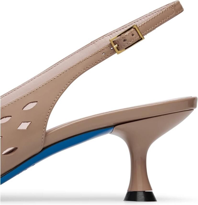 Loriblu Slingback in poederlak met geometrische motieven - Foto 2