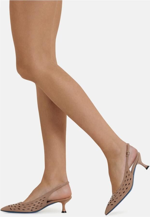 Loriblu Slingback in poederlak met geometrische motieven - Foto 3
