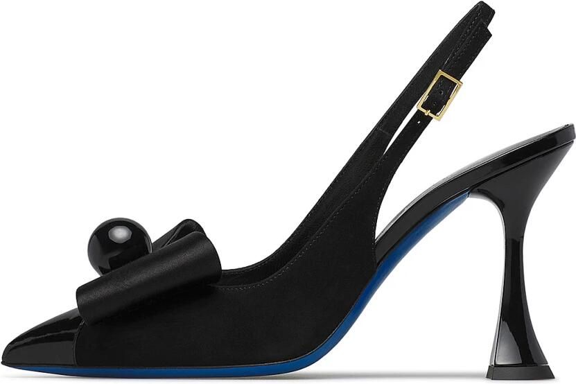 Loriblu Slingbacks met strik van satijn