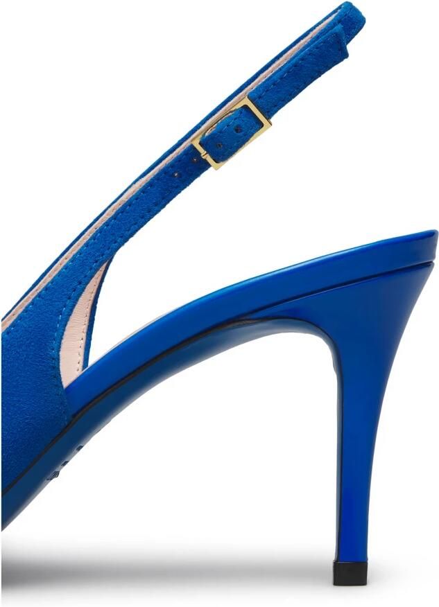 Loriblu Slingbacks van suède en lakleer - Foto 3