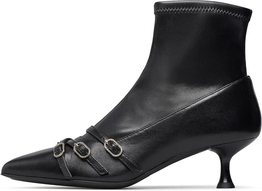 Loriblu Straped nappa leren enkellaarsjes