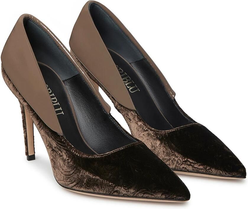 Loriblu Velvet en patent pump - Foto 3
