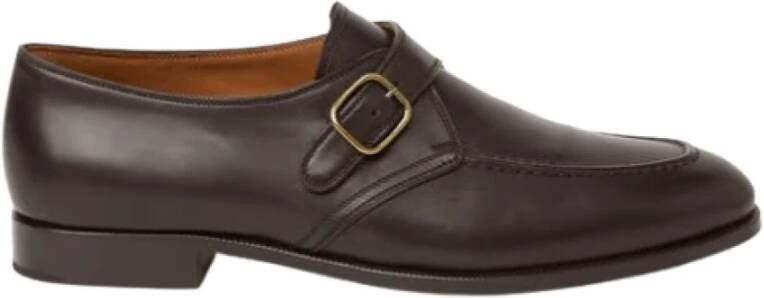 Loro Piana Klassieke Derby Schoenen met Leren Details