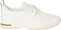 Loro Piana Witte Gebreide Vetersneakers - Thumbnail 1