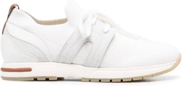 Loro Piana Witte Sneakers voor Mannen White Dames