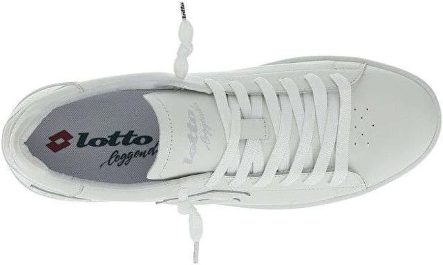 Lotto Witte leren lage sneakers - Foto 5