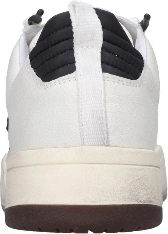 Lotto Witte Leren Sneakers met Suède Inzetstukken White Heren - Foto 3