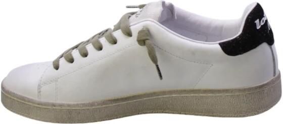 Lotto Witte leren sneakers met zwart suède - Foto 6
