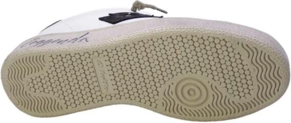 Lotto Witte leren sneakers met zwart suède - Foto 4