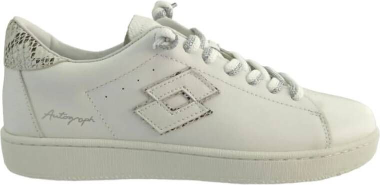 Lotto Slangenprint Autograph Sneakers White Dames