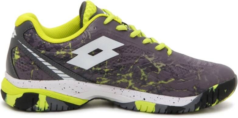 Lotto Snelle Padel Schoenen Acacia Groen Wit Asfalt
