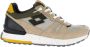 Lotto Tokyo Shibuya Beige Leren Sneakers - Thumbnail 1