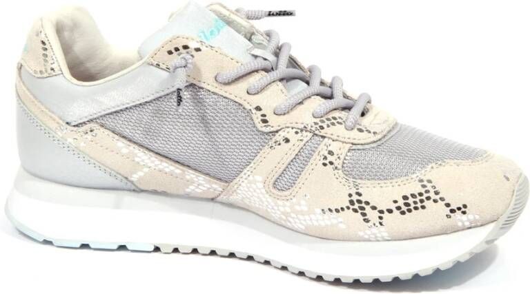 Lotto Tokyo Wedge Crack Schoen in Grijs Zilver