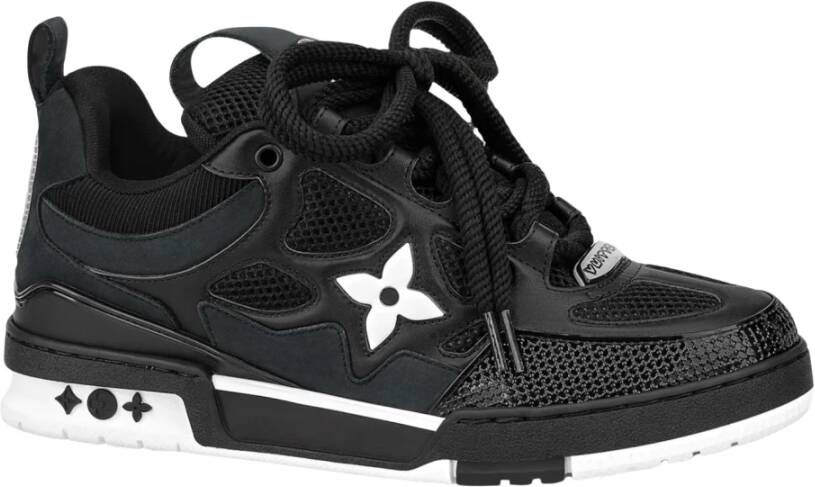 Louis Vuitton Beperkte Editie Skate Sneaker Zwart Wit Black Heren