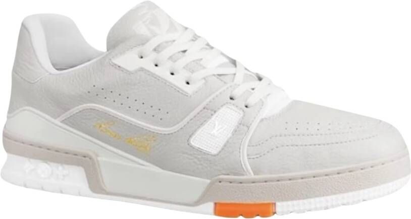 Louis Vuitton Beperkte Oplage Lage Top Trainer Grijs Gray Heren