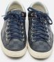 Louis Vuitton Vintage Pre-owned Canvas sneakers Blue Heren - Thumbnail 1