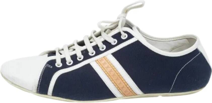 Louis Vuitton Vintage Pre-owned Canvas sneakers White Dames
