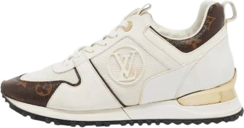Louis Vuitton Vintage Pre-owned Canvas sneakers White Dames